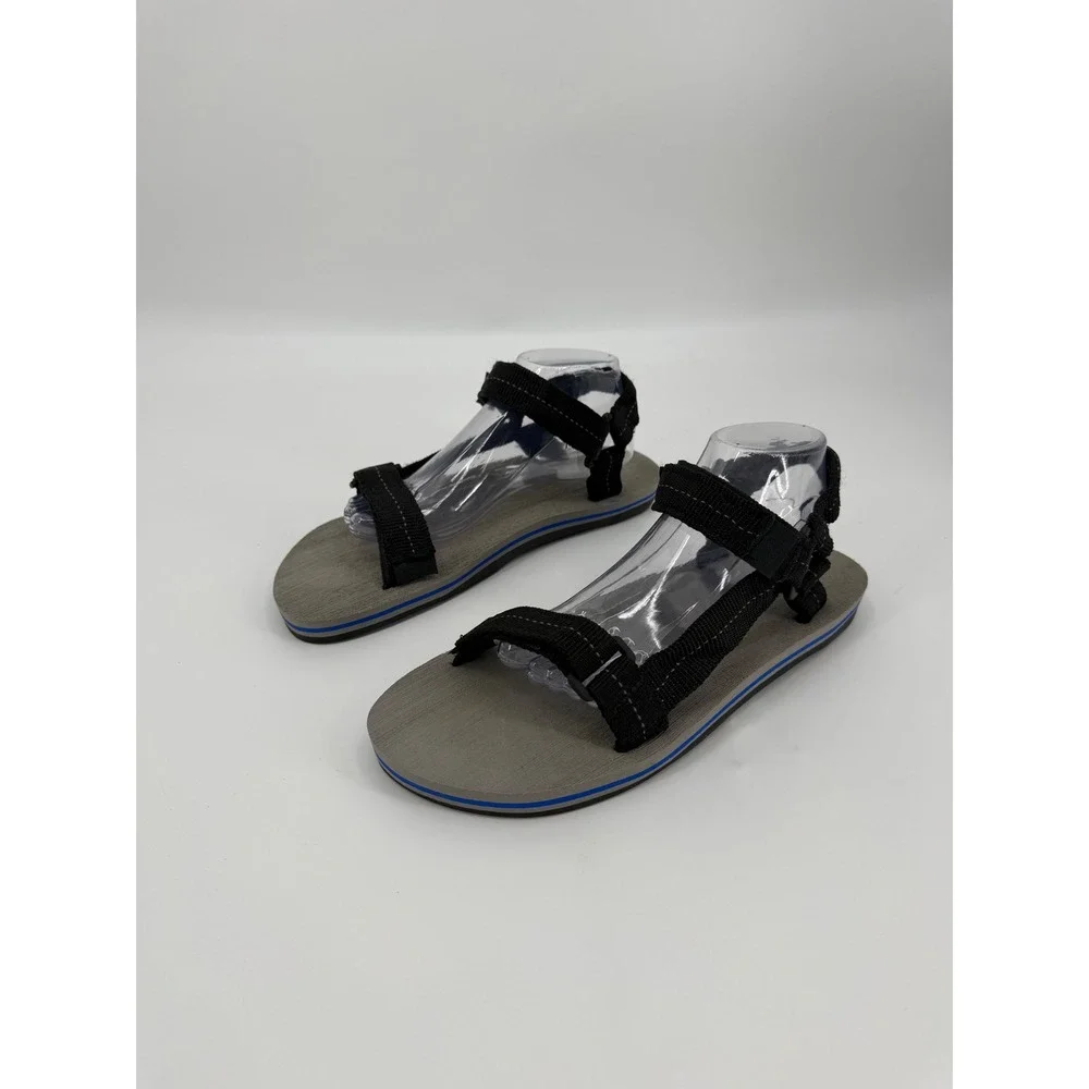Sperry Top-Sider Mens Strappy Sport Sandals Gray Black Blue 0776070 Size 11